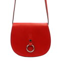 Kožená crossbody kabelka