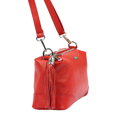 Kožená crossbody kabelka
