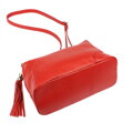 Kožená crossbody kabelka