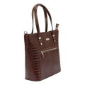 Kožená shopper kabelka