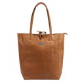 Kožená shopper kabelka