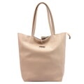 Kožená shopper kabelka