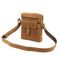 Kožená crossbody taška