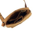 Kožená crossbody taška