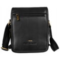 Praktická crossbody taška z pravej kože