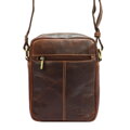 Kožená crossbody taška Peterson