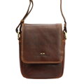 Kožená crossbody taška Peterson