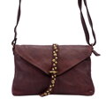 Kožená dámska crossbody kabelka
