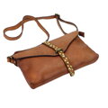 Kožená dámska crossbody kabelka
