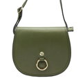 Olivová crossbody kabelka