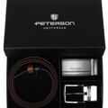 Darčekový set Peterson PTN KL-B006-S001 BLACK-BROWN