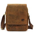 Pánska kožená crossbody taška – hnedá Nordee 