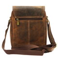 Pánska crossbody taška – hnedá brúsená koža Nordee 