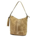 Kožená crossbody kabelka Luka 26-027 CROCO