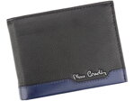 Pánska peňaženka Pierre Cardin TILAK37 8806 v čierno-modrom prevedení.