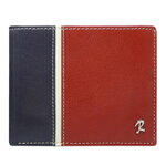 Štýlová pánska peňaženka - granátová + červená.