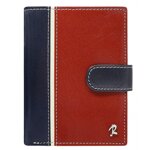 Štýlová pánska peňaženka - granátová + červená
