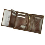 Hnedá pánska peňaženka Rovicky N62-RVT RFID