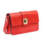 Červená dámska kabelka