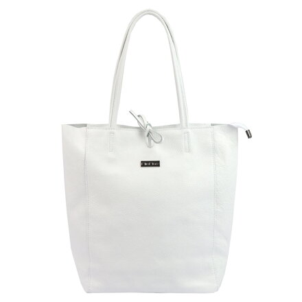 Kožená shopper kabelka