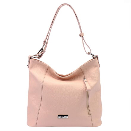 Praktická kožená kabelka MiaMore 