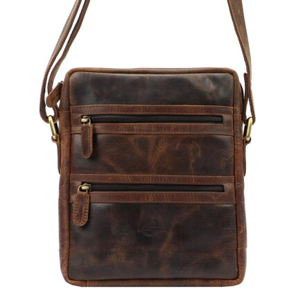 Kožená crossbody taška 