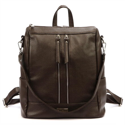 Kožený dámsky ruksak MiaMore 01-061 DOLLARO