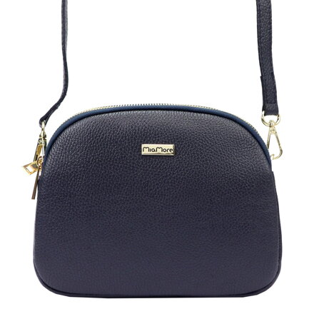 Praktická crossbody kabelka z pravej kože