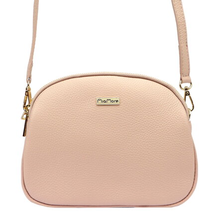 Praktická crossbody kabelka z pravej kože