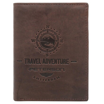 Pánska peňaženka Peterson PTN N4-BE-TRAVEL