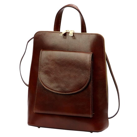 Elegantný kožený ruksak Patrizia 518-014