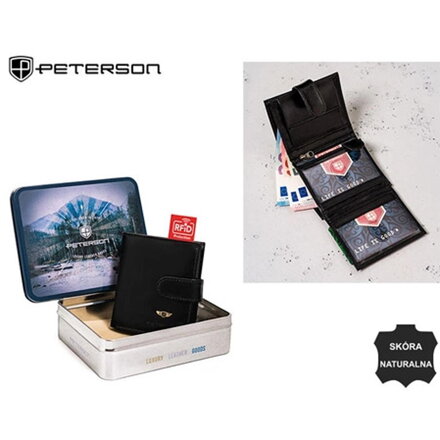 Pánska peňaženka Peterson PTN 365Z 2-1-1