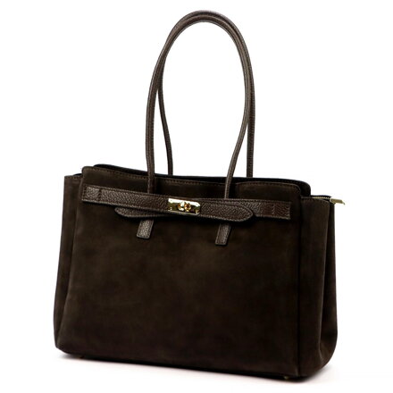 Dámska kožená kabelka z prírodnej vrúsenej kože Camilla Dámska kožená kabelka z prírodnej vrúsenej kože Camilla