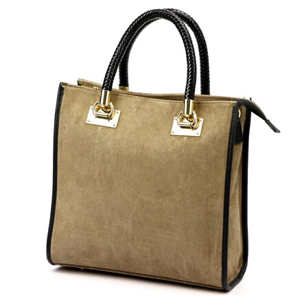 Dámska kožená kabelka z pravej kože – štýlový každodenný model Luka 26-073