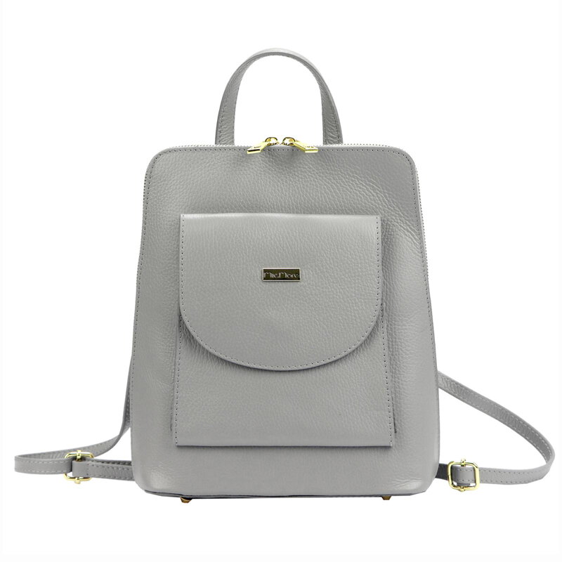 Dámsky kožený ruksak MiaMore 01-010 DOLLARO