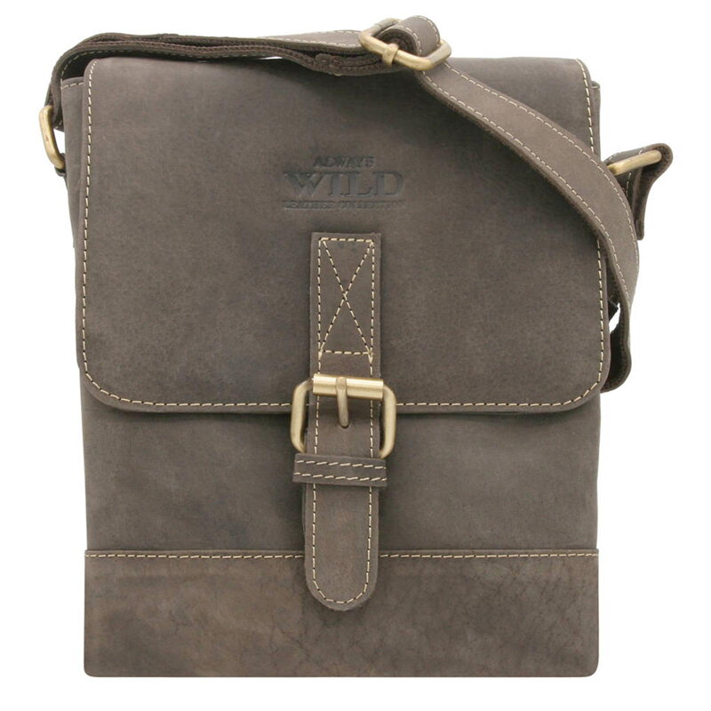 Kožená crossbody taška Kožená crossbody taška