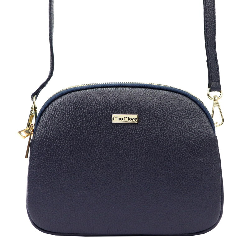 Praktická crossbody kabelka z pravej kože