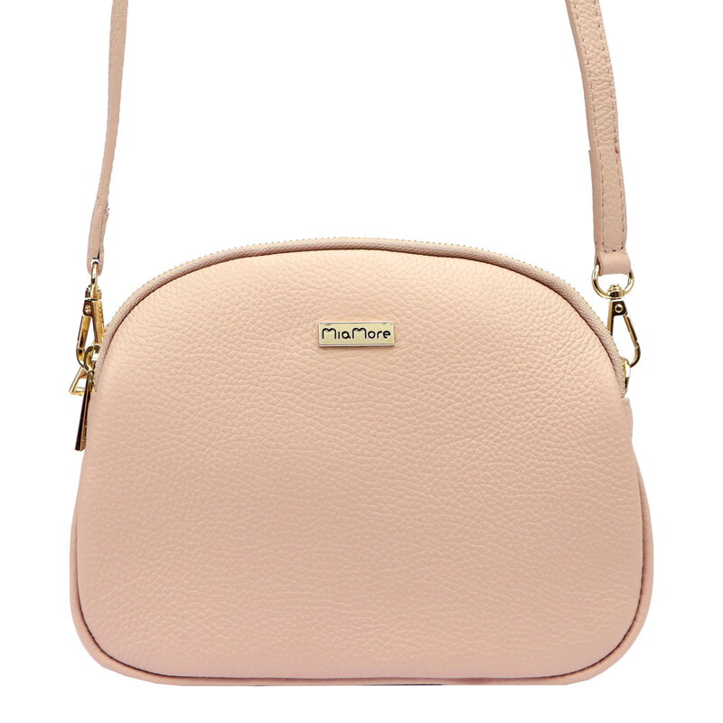 Praktická crossbody kabelka z pravej kože