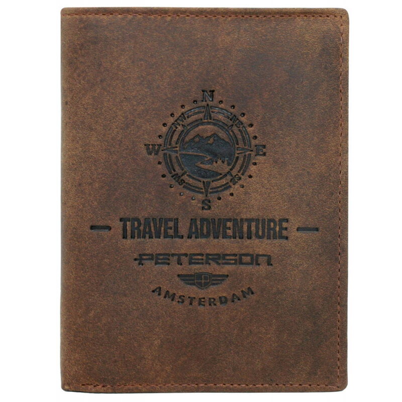 Pánska peňaženka Peterson PTN N4-BE-TRAVEL Pánska peňaženka Peterson PTN N4-BE-TRAVEL