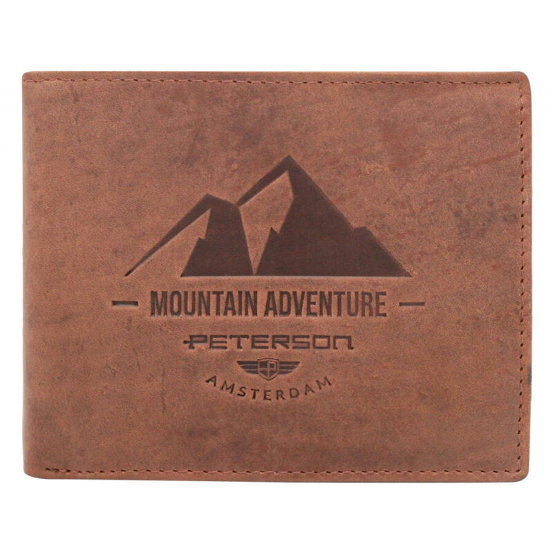 Pánska peňaženka Peterson PTN N992-BE-MOUNTAIN Pánska peňaženka Peterson PTN N992-BE-MOUNTAIN
