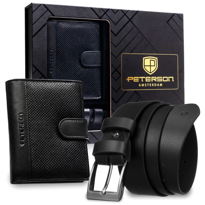Darčekový set pre muža peňaženka a opasok 