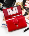 Elegantná, kožená dámska peňaženka— 4U Cavaldi RD-21-GCL-4