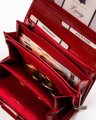 Elegantná, kožená dámska peňaženka— 4U Cavaldi RD-21-GCL-4