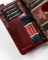 Lakovaná dámska peňaženka na karty RFID — Peterson