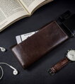 Kožená dámska peňaženka na karty s ochranou RFID Protect - Rovicky