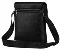 Pánska crossbody taška z ekokože - Rovicky R-951 Black
