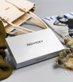 Veľká, kožená dámska peňaženka na zips a cvok - Rovicky