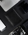 Pánska veľká kožená peňaženka, vertikálna, so zapínaním a RFID ochranou - Ronaldo