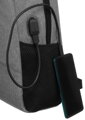 Veľký, pánsky batoh na notebook s USB portom - Peterson