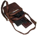 Priestranná crossbody taška Peterson